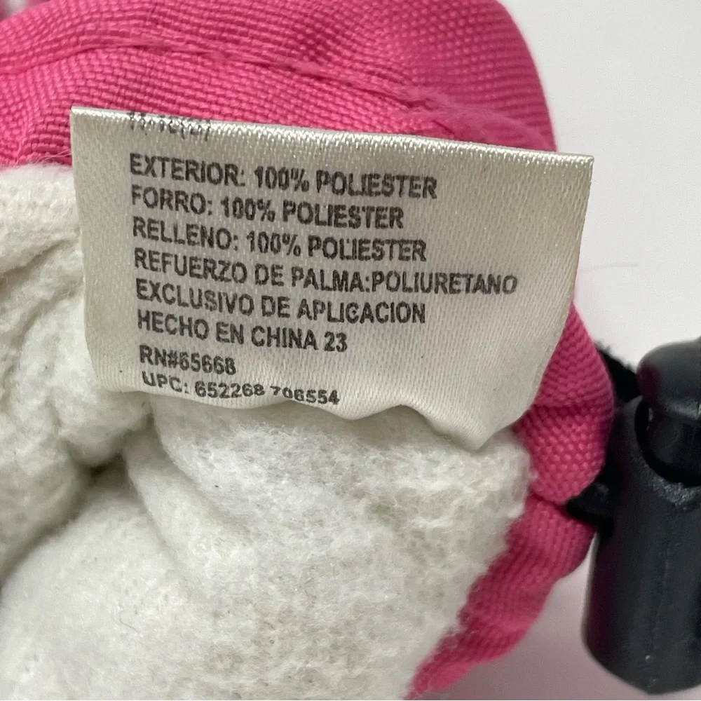 Thinsulate 80 gram Girls Winter Gloves Pink Insulated Ski Snow Size L (11-16)